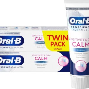 Oral-B Pro-Science Advanced Sensitivity & Gum Calm Original Toothpaste 2x75ml